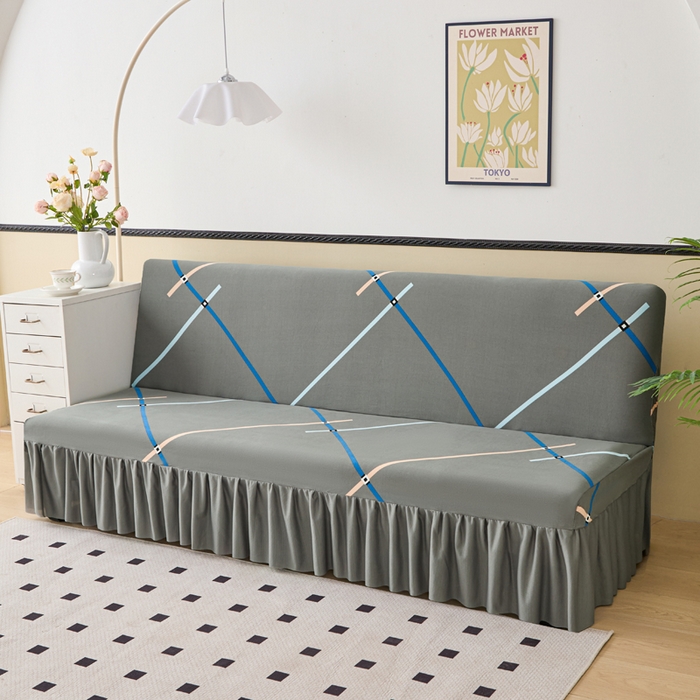 91家纺网 家纺一手货源 找家纺 （总）兴俪韵家纺 2025新款裙边图案沙发床套