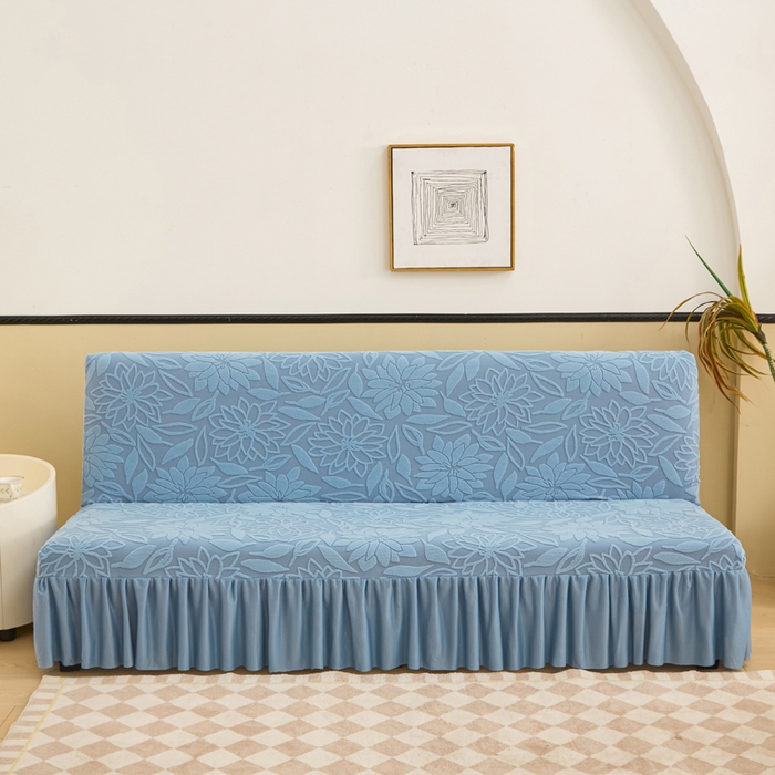 （总）兴俪韵家纺 2025新款裙边款太阳花无扶手沙发套