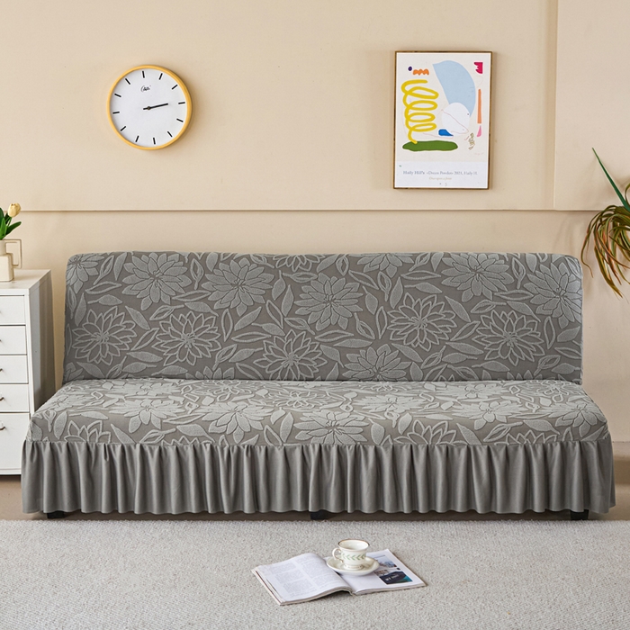 91家纺网 家纺一手货源 找家纺 （总）兴俪韵家纺 2025新款裙边款太阳花无扶手沙发套