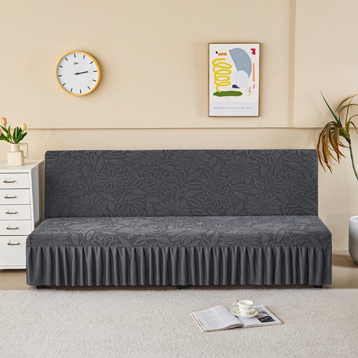 91家纺网 家纺一手货源 找家纺 （总）兴俪韵家纺 2025新款裙边款太阳花无扶手沙发套