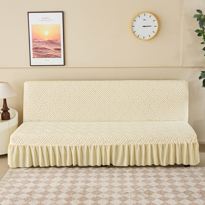 91家纺网 家纺一手货源 找家纺 （总）兴俪韵家纺 2025新款裙边款非字格无扶手沙发套