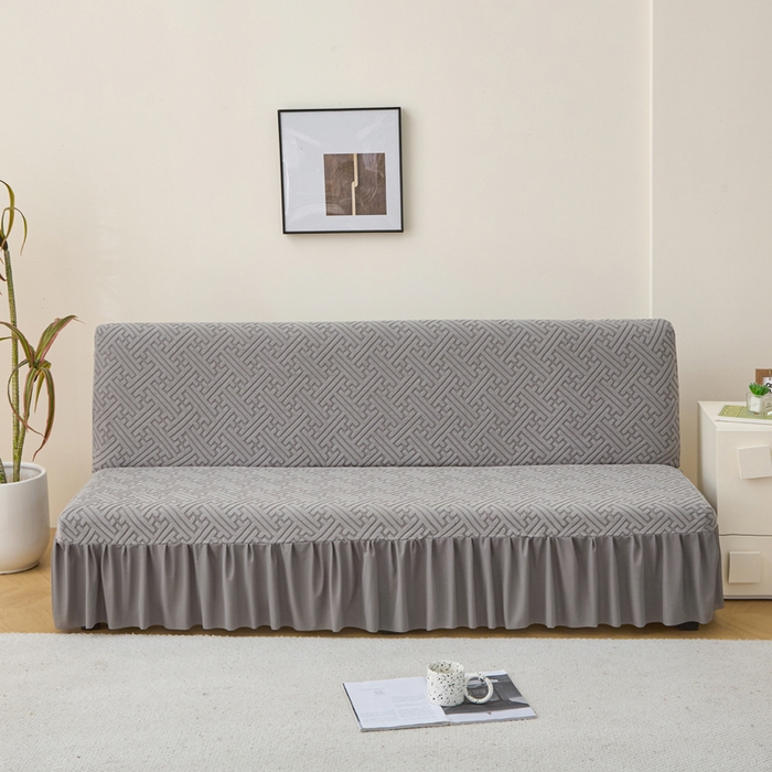 91家纺网 家纺一手货源 找家纺 （总）兴俪韵家纺 2025新款裙边款非字格无扶手沙发套