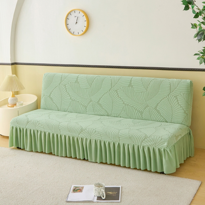 91家纺网 家纺一手货源 找家纺 （总）兴俪韵家纺 2025新款裙边款大枫叶无扶手沙发套