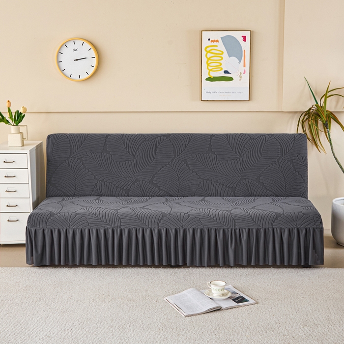 91家纺网 家纺一手货源 找家纺 （总）兴俪韵家纺 2025新款裙边款大枫叶无扶手沙发套