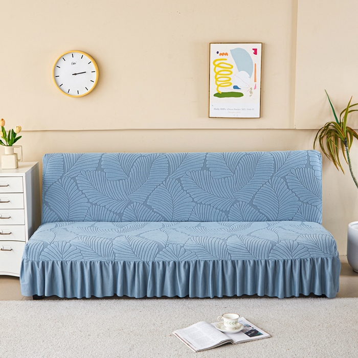 91家纺网 家纺一手货源 找家纺 （总）兴俪韵家纺 2025新款裙边款大枫叶无扶手沙发套