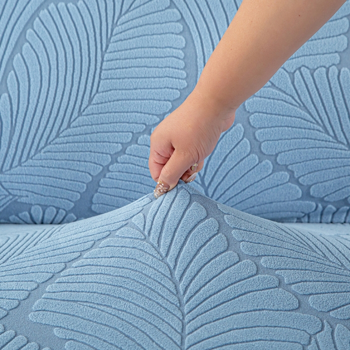 91家纺网 家纺一手货源 找家纺 （总）兴俪韵家纺 2025新款大枫叶大无扶手弹力全包沙发套