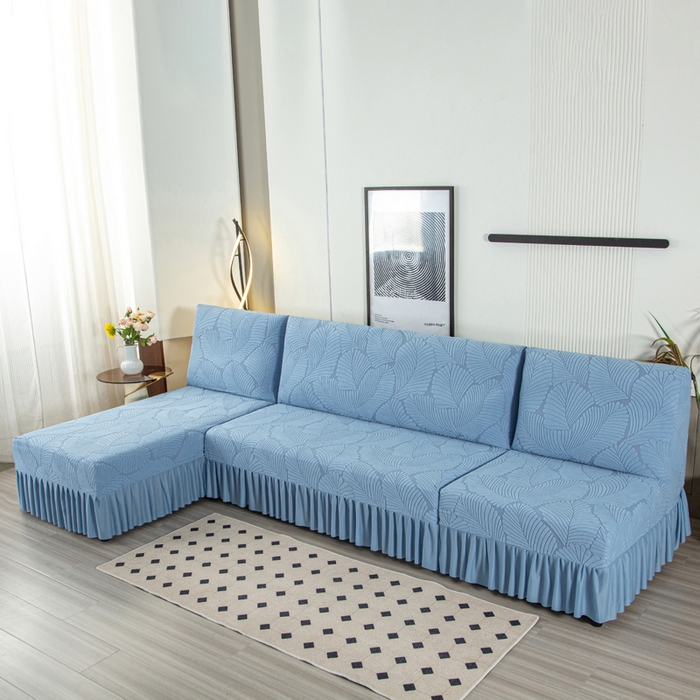 91家纺网 家纺一手货源 找家纺 （总）兴俪韵家纺 2025新款大枫叶大无扶手弹力全包沙发套