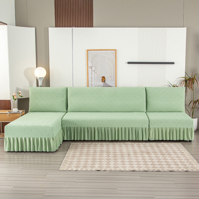 91家纺网 家纺一手货源 找家纺 （总）兴俪韵家纺 2025新款非字格大无扶手弹力全包沙发套