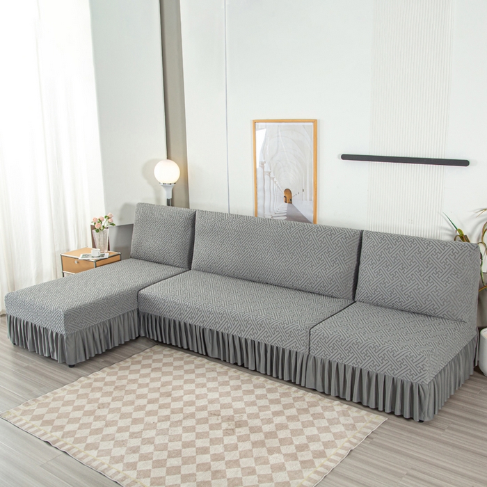 91家纺网 家纺一手货源 找家纺 （总）兴俪韵家纺 2025新款非字格大无扶手弹力全包沙发套