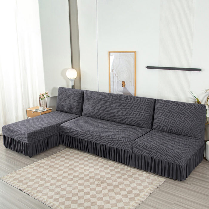 91家纺网 家纺一手货源 找家纺 （总）兴俪韵家纺 2025新款非字格大无扶手弹力全包沙发套