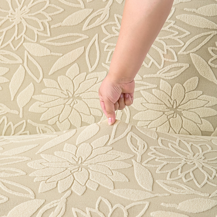 91家纺网 家纺一手货源 找家纺 （总）兴俪韵家纺 2025新款裙边款太阳花无扶手沙发床套