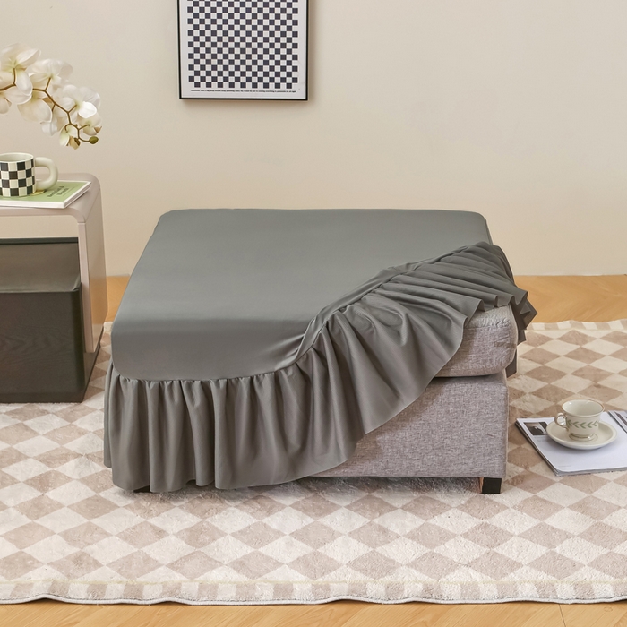 91家纺网 家纺一手货源 找家纺 （总）兴俪韵家纺 2025新款沙发纯色脚踏脚蹬套