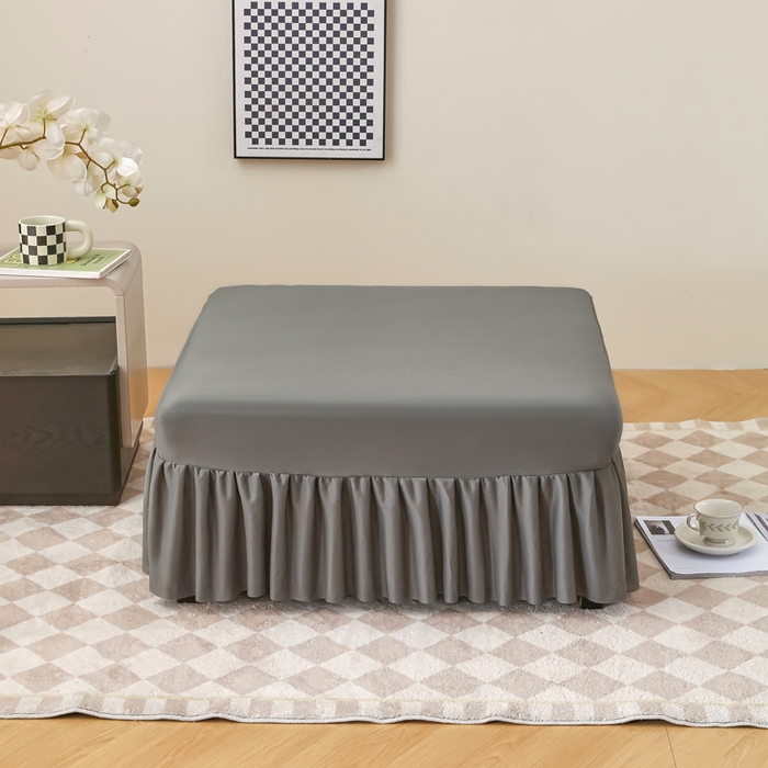 91家纺网 家纺一手货源 找家纺 （总）兴俪韵家纺 2025新款沙发纯色脚踏脚蹬套