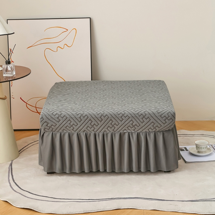 91家纺网 家纺一手货源 找家纺 （总）兴俪韵家纺 2025新款沙发非字格脚踏脚蹬套