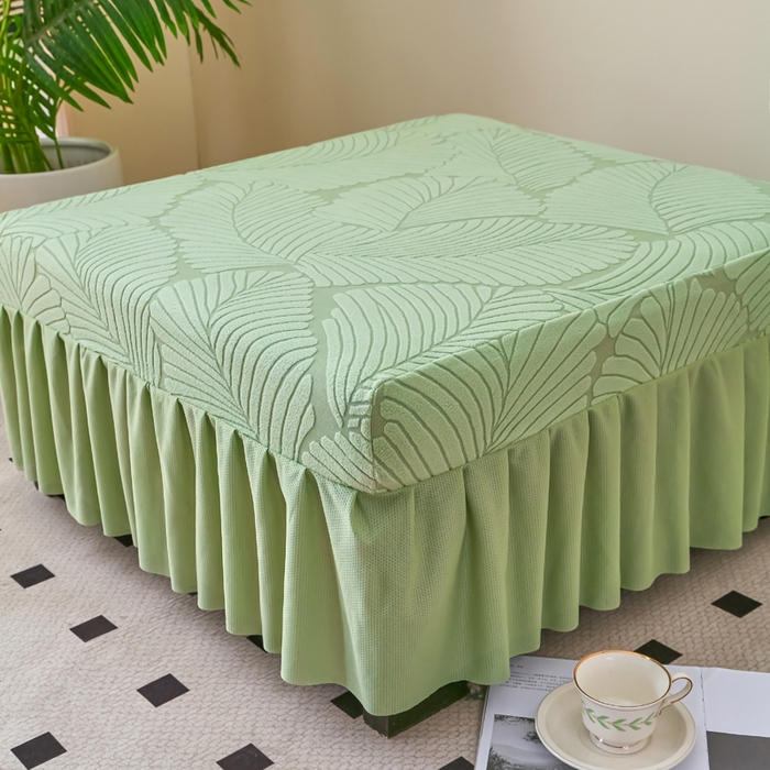 91家纺网 家纺一手货源 找家纺 （总）兴俪韵家纺 2025新款沙发大枫叶脚踏脚蹬套