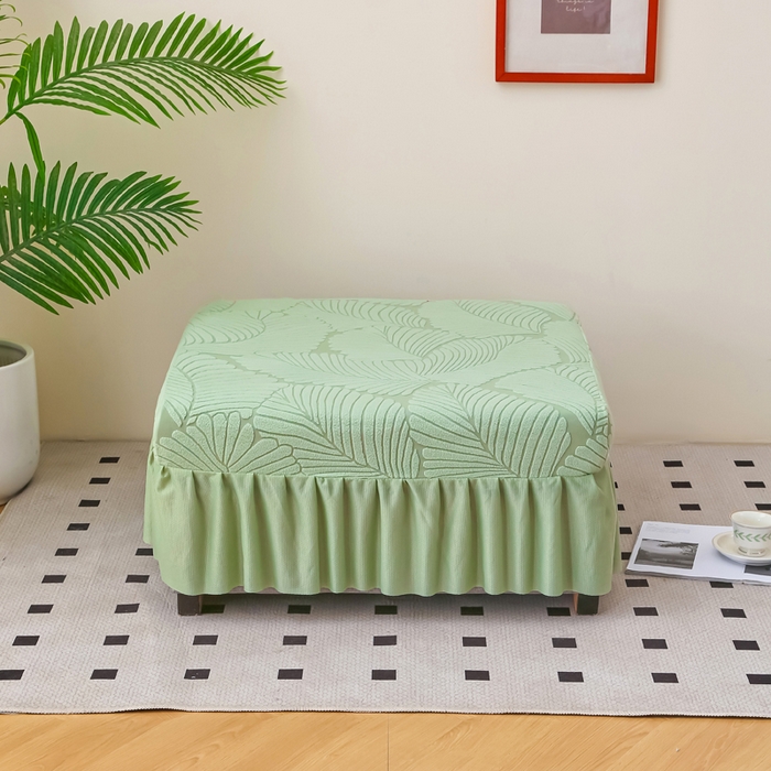 91家纺网 家纺一手货源 找家纺 （总）兴俪韵家纺 2025新款沙发大枫叶脚踏脚蹬套