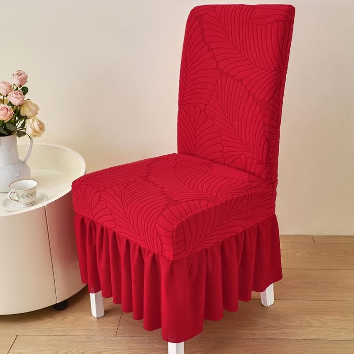 91家纺网 家纺一手货源 找家纺 （总）兴俪韵家纺 2025新款裙边大枫叶椅子套