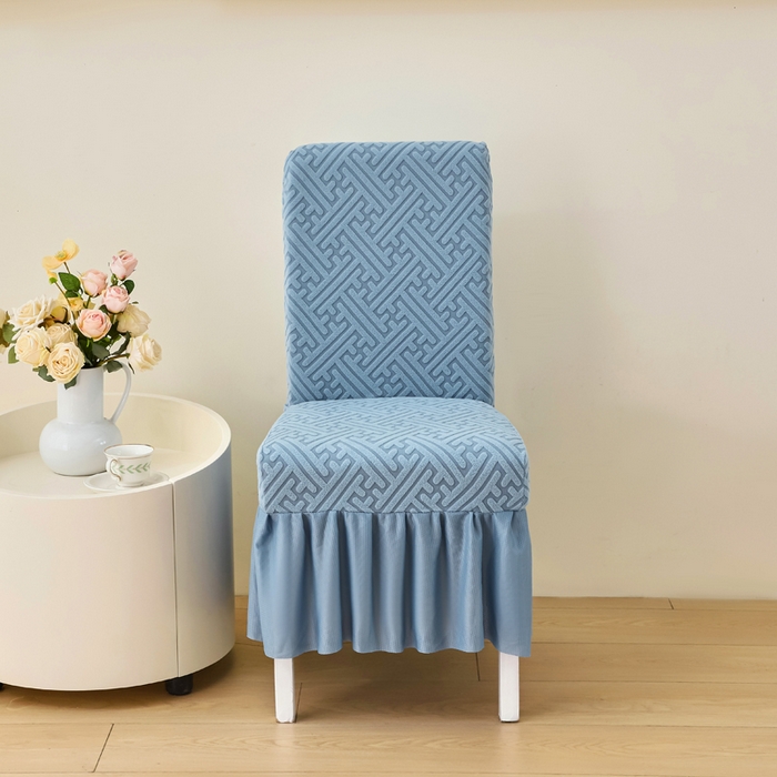 91家纺网 家纺一手货源 找家纺 （总）兴俪韵家纺 2025新款裙边款非字格无扶手沙发套