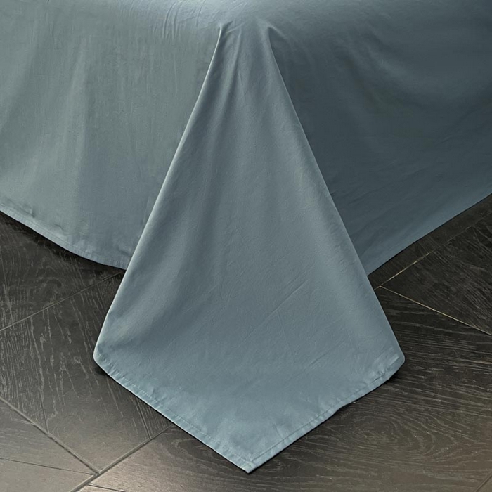 91家纺网 家纺一手货源 找家纺 ab家纺 2026新款全棉纯棉三层纱提花四件套 暖阳-兰