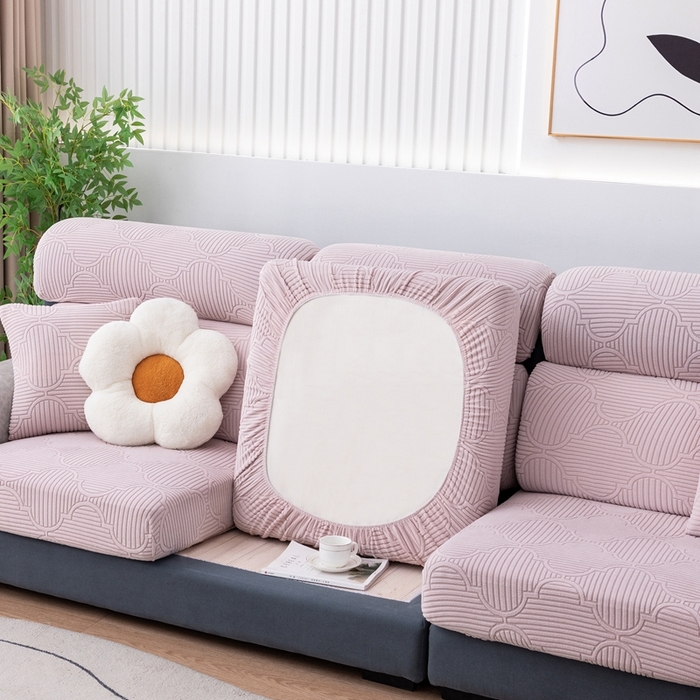 91家纺网 家纺一手货源 找家纺 （总）沐沐 2026新款灵芸提花沙发笠