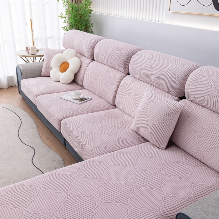 91家纺网 家纺一手货源 找家纺 （总）沐沐 2026新款灵芸提花沙发笠