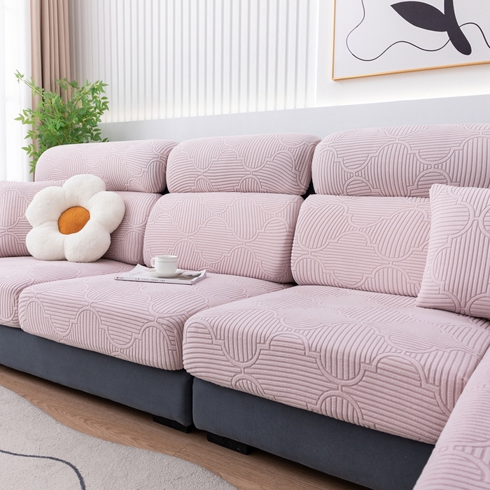 91家纺网 家纺一手货源 找家纺 （总）沐沐 2026新款灵芸提花沙发笠