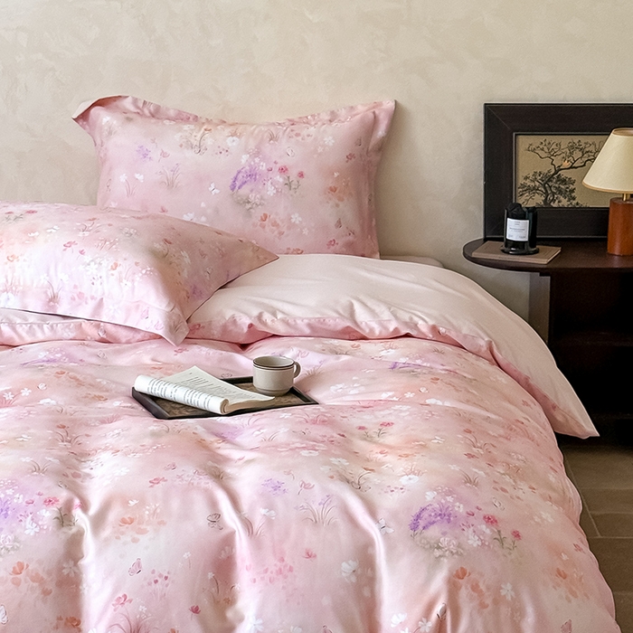 91家纺网 家纺一手货源 找家纺 （总）Mr.pig猪先生水洗棉 2025新款保暖舒适羊毛印花工艺四件套