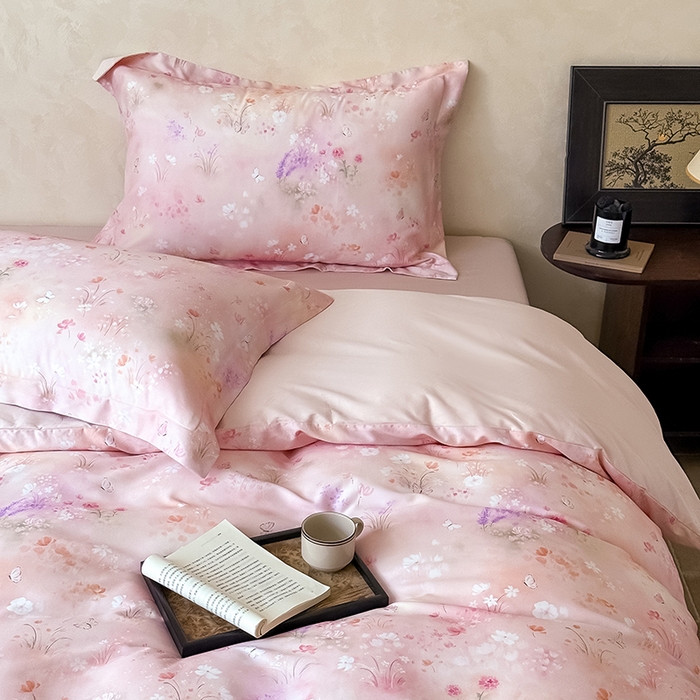 91家纺网 家纺一手货源 找家纺 （总）Mr.pig猪先生水洗棉 2025新款保暖舒适羊毛印花工艺四件套