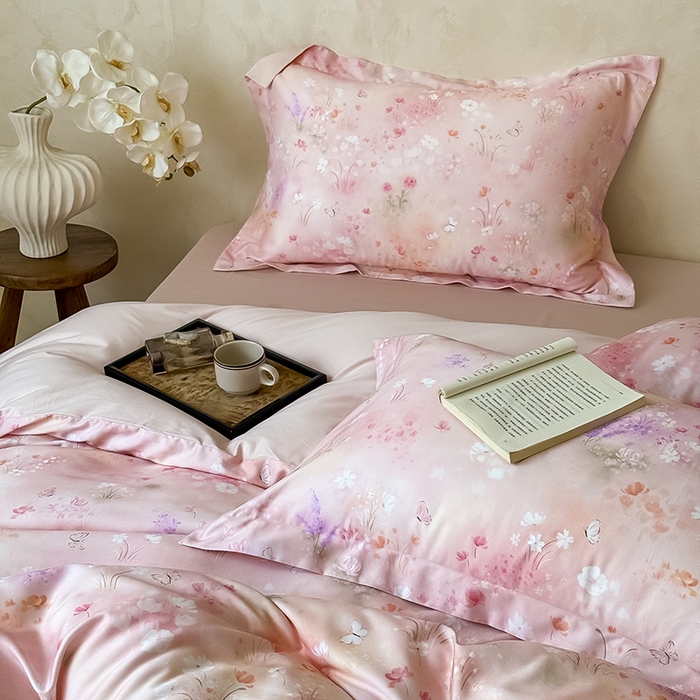 91家纺网 家纺一手货源 找家纺 （总）Mr.pig猪先生水洗棉 2025新款保暖舒适羊毛印花工艺四件套