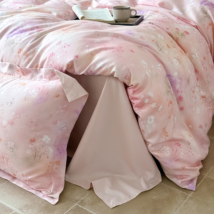 91家纺网 家纺一手货源 找家纺 （总）Mr.pig猪先生水洗棉 2025新款保暖舒适羊毛印花工艺四件套