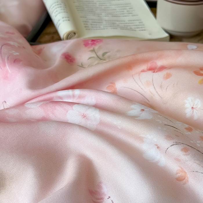 91家纺网 家纺一手货源 找家纺 Mr.pig猪先生水洗棉 2025新款保暖舒适羊毛印花工艺四件套 椿山