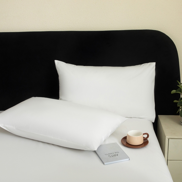 91家纺网 家纺一手货源 找家纺 三悦四季 2026新款纯色亲肤磨毛防水床笠跨境直播爆款床笠三件套外贸可定制任意尺寸 白色