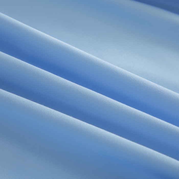 91家纺网 家纺一手货源 找家纺 三悦四季 2026新款纯色亲肤磨毛防水床笠跨境直播爆款床笠三件套外贸可定制任意尺寸 天蓝