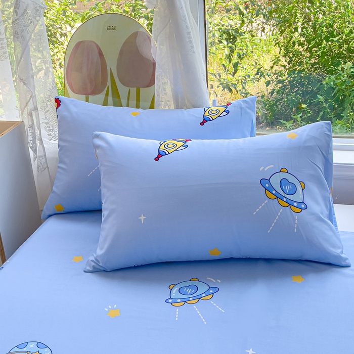 91家纺网 家纺一手货源 找家纺 （总）金鑫汇家纺 2026新款13070全棉单品套件系列-成人床A版单床单