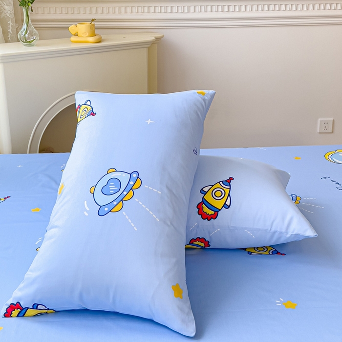 91家纺网 家纺一手货源 找家纺 （总）金鑫汇家纺 2026新款13070全棉单品套件系列-成人床A版单床单