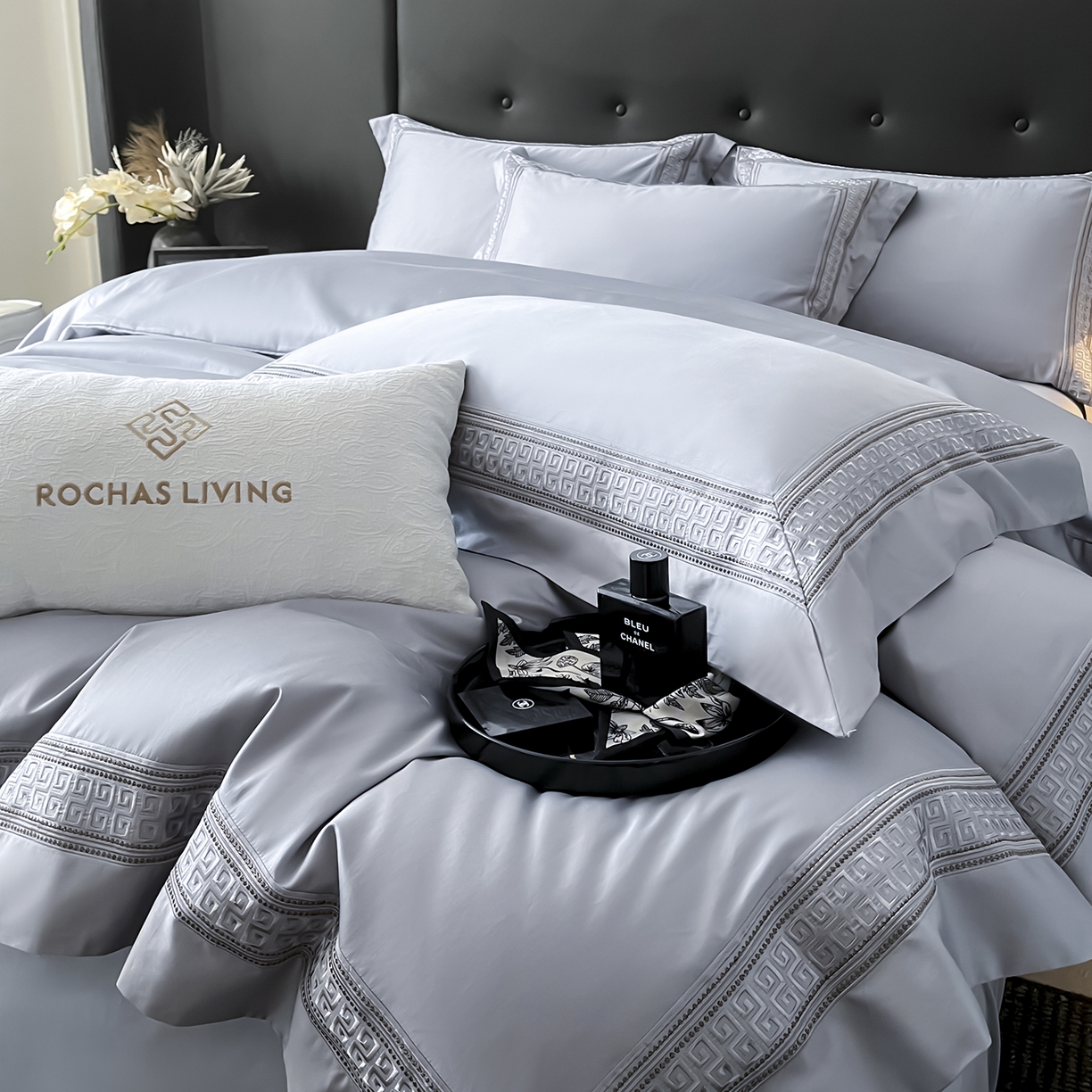 91家纺网 家纺一手货源 找家纺 （总）置顶家纺 2025新款简希亲肤重工刺绣系列四件套