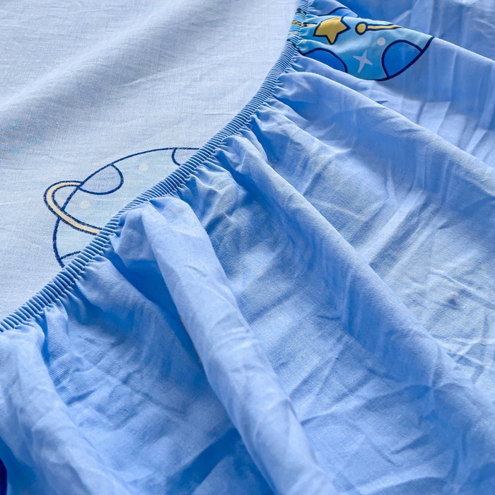 91家纺网 家纺一手货源 找家纺 （总）金鑫汇家纺 2026新款13070全棉单品套件系列-成人床：A版单床笠