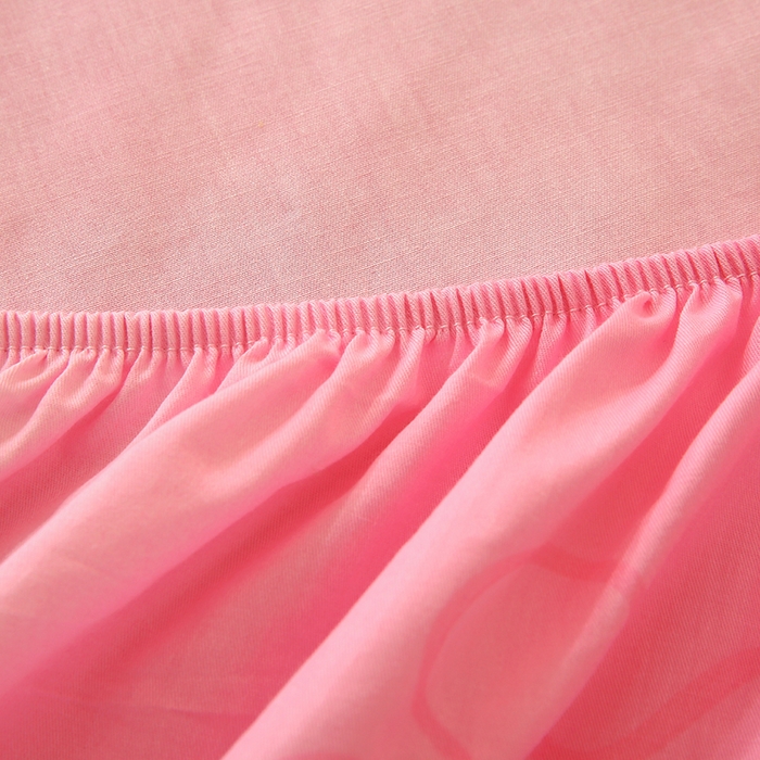 91家纺网 家纺一手货源 找家纺 金鑫汇家纺 2026新款13070全棉单品套件系列-成人床：A版单床笠 小美人鱼