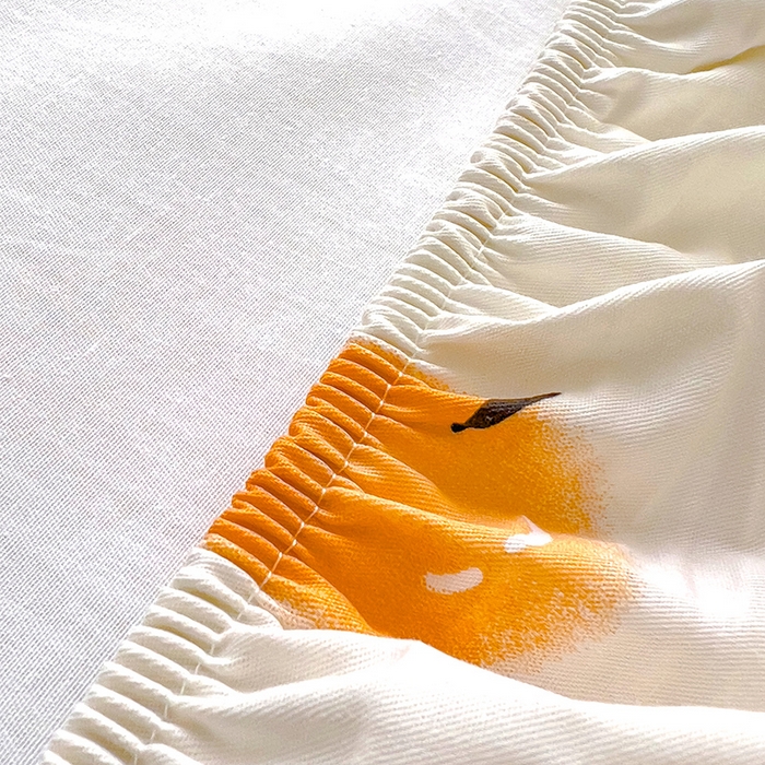 91家纺网 家纺一手货源 找家纺 金鑫汇家纺 2026新款13070全棉单品套件系列-成人床：A版单床笠 小青龙