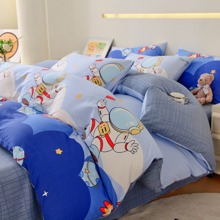 91家纺网 家纺一手货源 找家纺 （总）金鑫汇家纺 2026新款13070全棉单品套件系列-单品：单被套