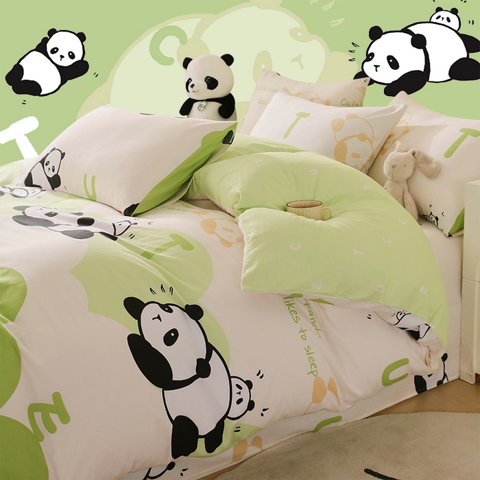 91家纺网 家纺一手货源 找家纺 （总）金鑫汇家纺 2026新款13070全棉单品套件系列-单品：单被套