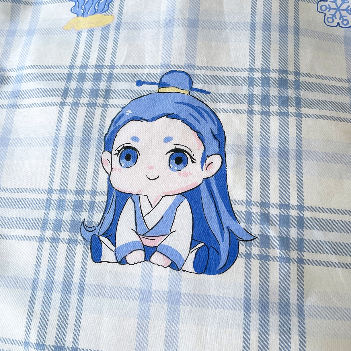 91家纺网 家纺一手货源 找家纺 金鑫汇家纺 2026新款13070全棉单品套件系列-单品：单被套 谦逊敖丙