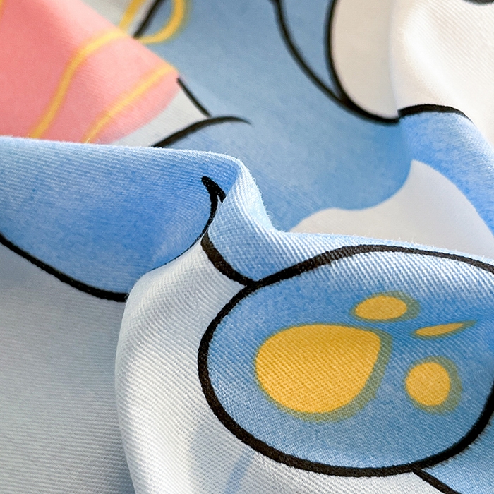 91家纺网 家纺一手货源 找家纺 金鑫汇家纺 2026新款13070全棉单品套件系列-单品：单被套 瑞龙送福