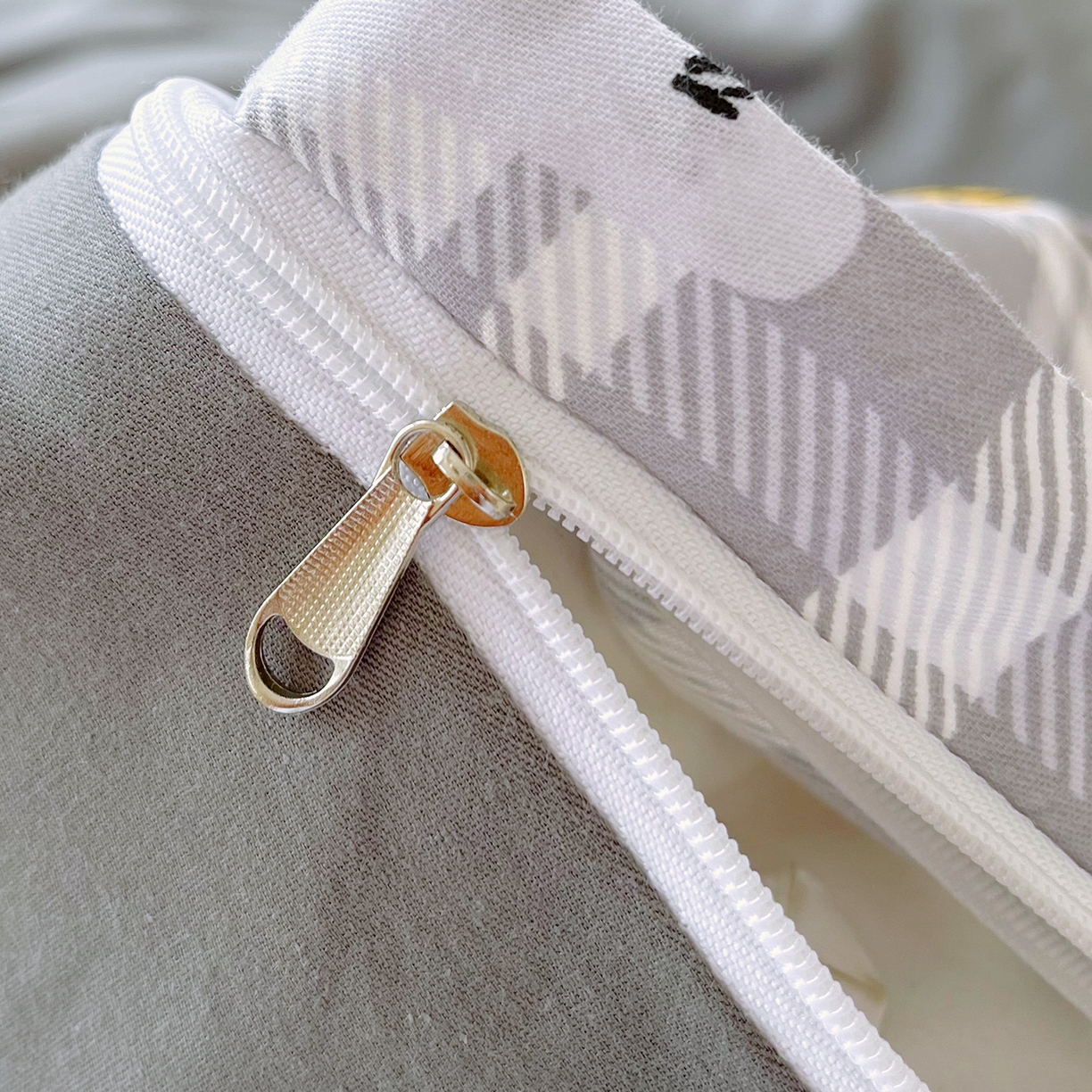 91家纺网 家纺一手货源 找家纺 金鑫汇家纺 2026新款13070全棉单品套件系列-单品：单被套 无畏申公豹-灰