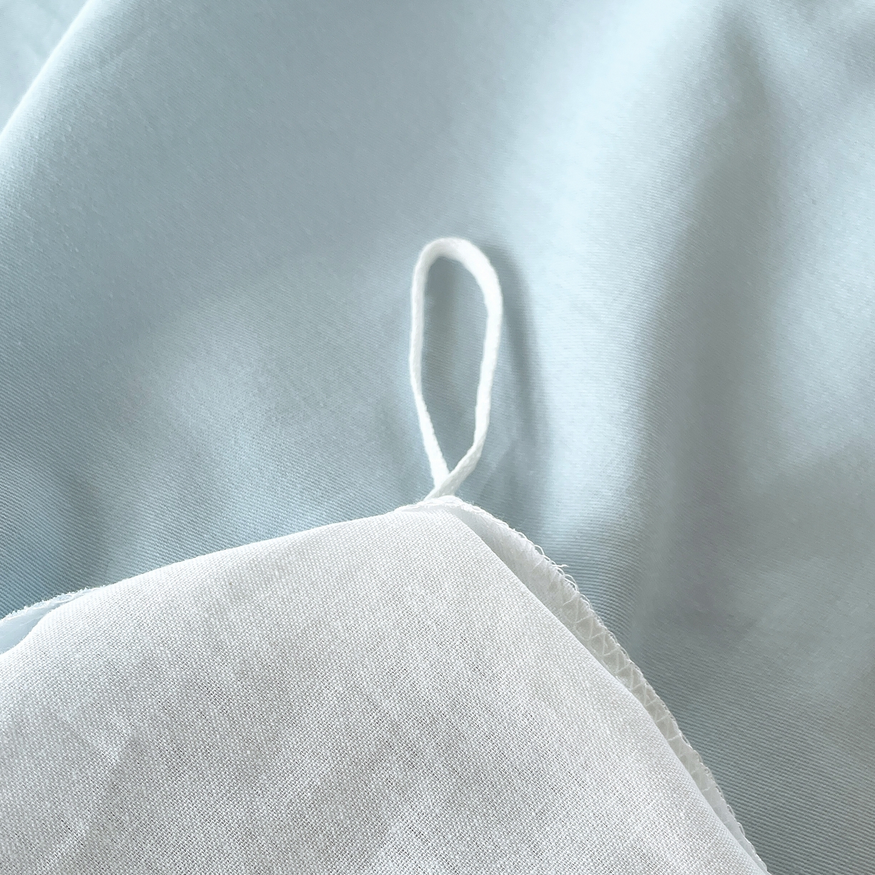 91家纺网 家纺一手货源 找家纺 金鑫汇家纺 2026新款13070全棉单品套件系列-套件：四件套 奶油蓝