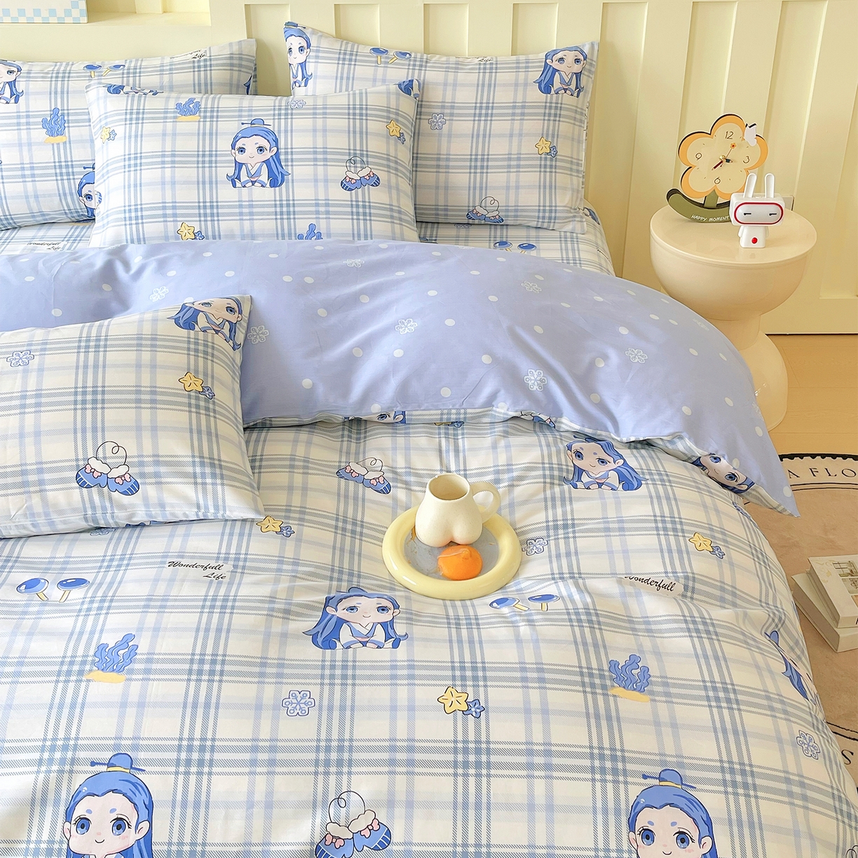 91家纺网 家纺一手货源 找家纺 金鑫汇家纺 2026新款13070全棉单品套件系列-套件：四件套 谦逊敖丙