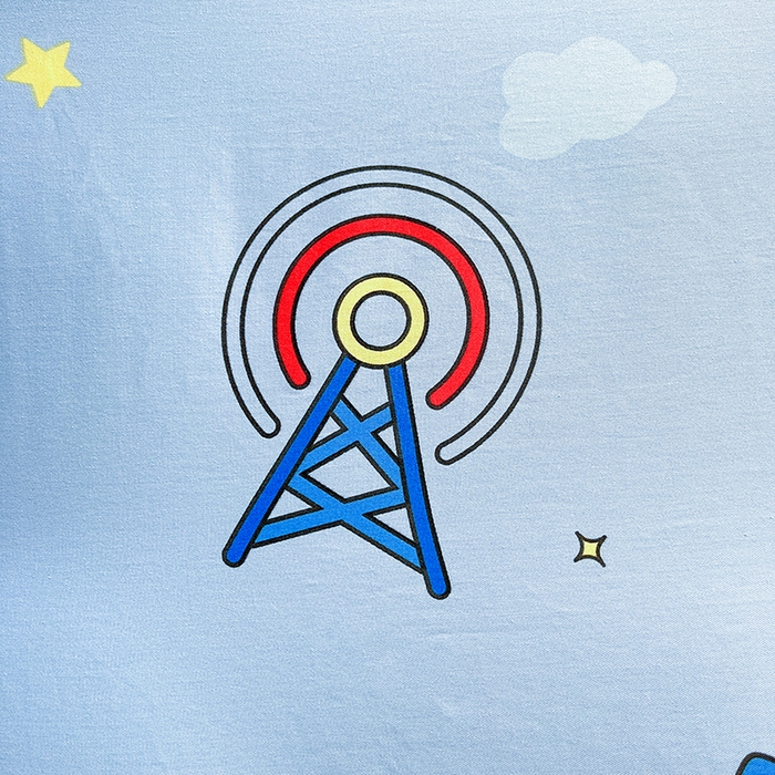 91家纺网 家纺一手货源 找家纺 金鑫汇家纺 2026新款13070全棉单品套件系列-套件：四件套 宇宙奥秘