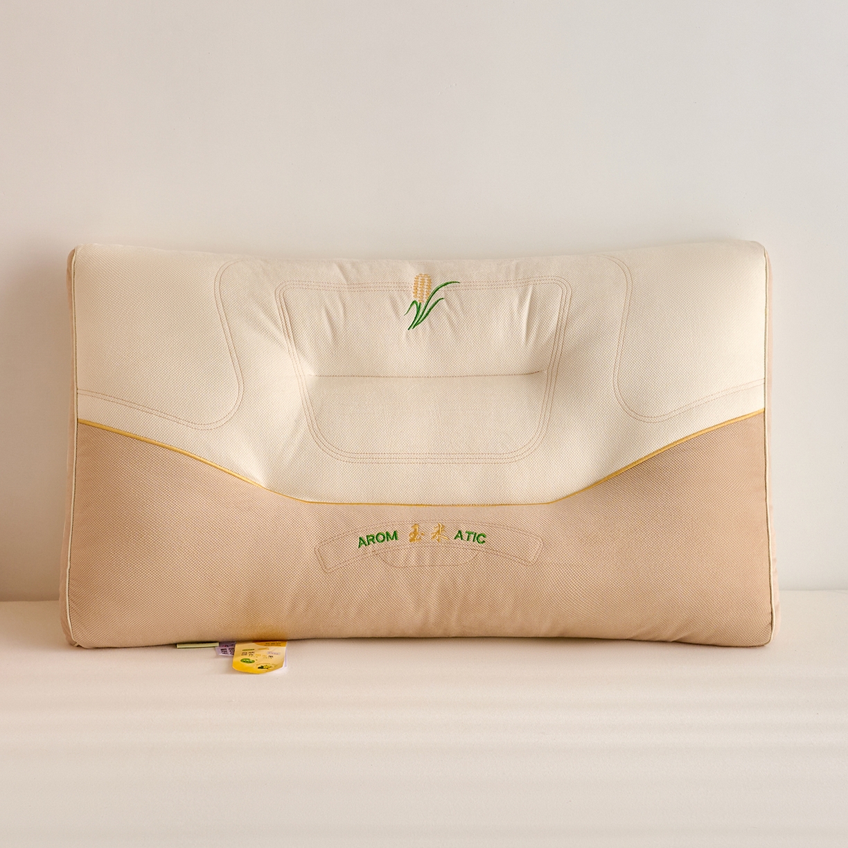 91家纺网 家纺一手货源 找家纺 鼎晟纺 2025新款御麦分区定型枕学生枕芯成人枕头护颈枕 御麦-低枕单只装