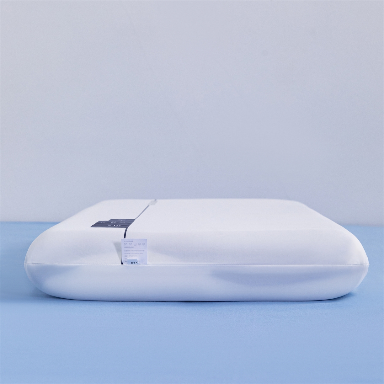 91家纺网 家纺一手货源 找家纺 （总）金牛枕芯 厂家直供 2026新款深睡双芯蓝白Pro零压力记忆枕芯枕头深睡眠慢回弹记忆枕42×70cm