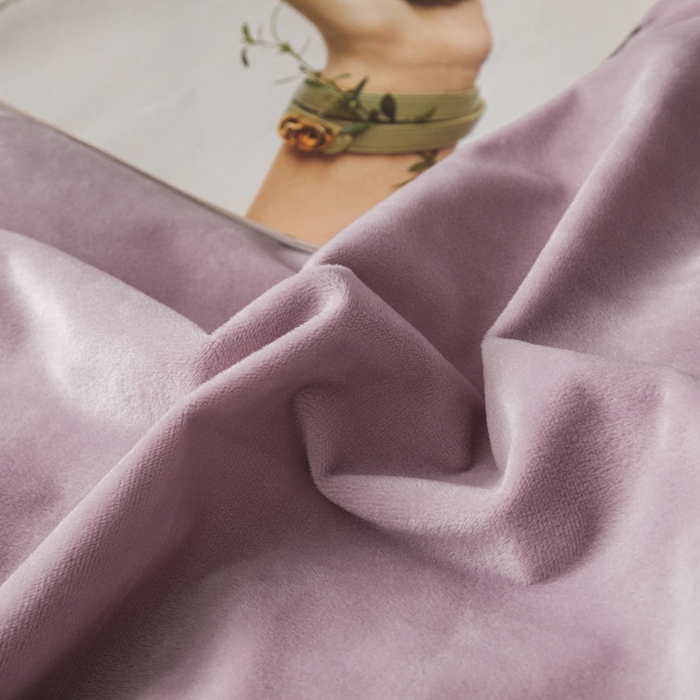 91家纺网 家纺一手货源 找家纺 爱彼家纺 2026新款冬季酒店风水晶绒羽毛刺绣四件套-系列五 羽毛-浅紫